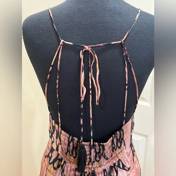 NWOT Free People Elektra Maxi Dress Sahara Combo Sz M - Picture 10 of 15